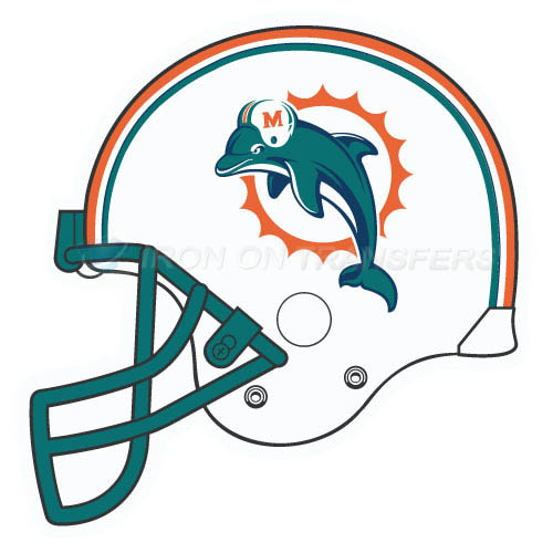 Miami Dolphins Iron-on Stickers (Heat Transfers)NO.587